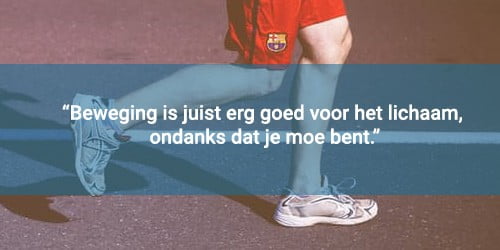 Beweging en burn-out