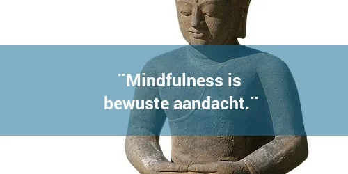 mindfulness is bewuste aandacht